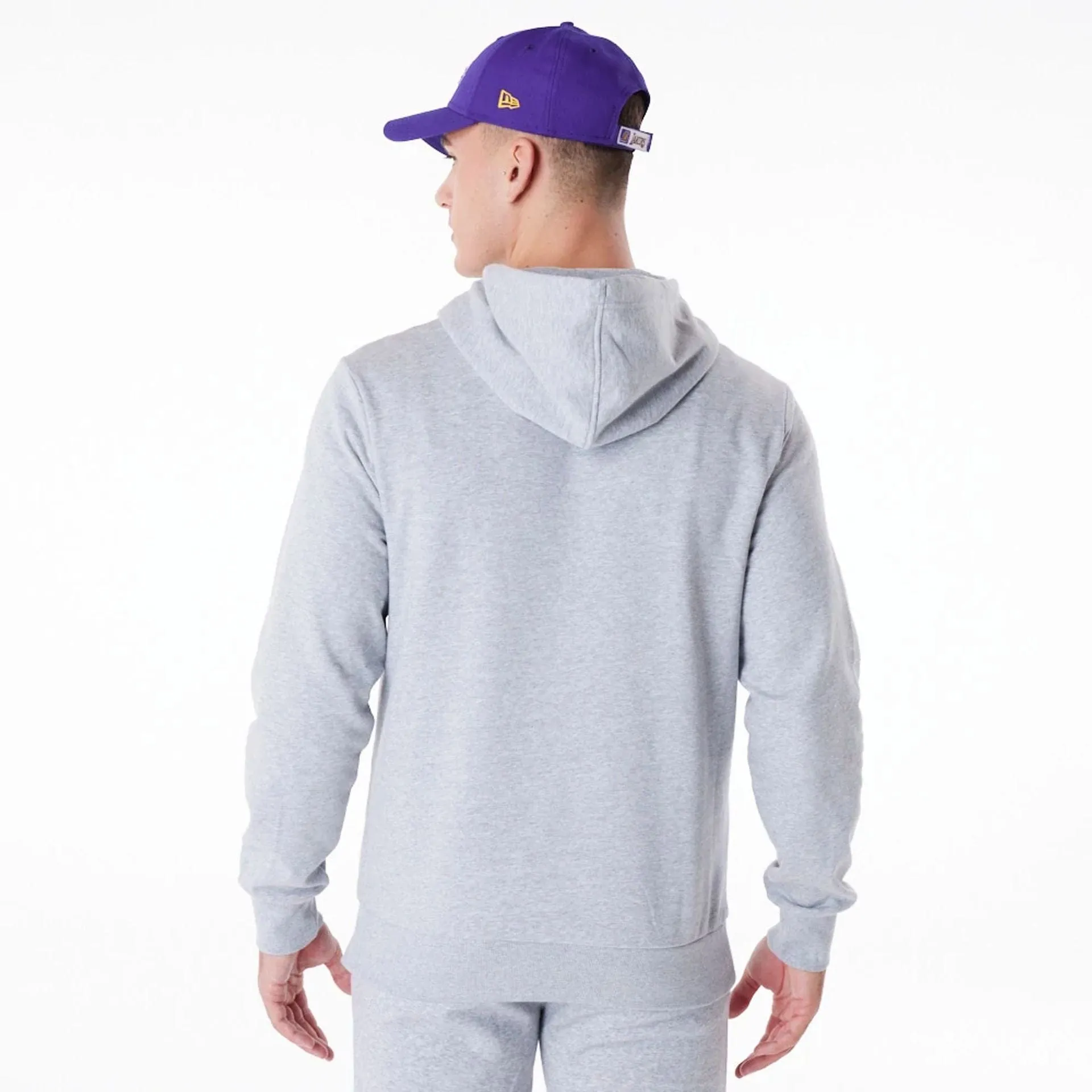 Sweatshirts et hoodies New Era LA Lakers NBA Pullover gris classique