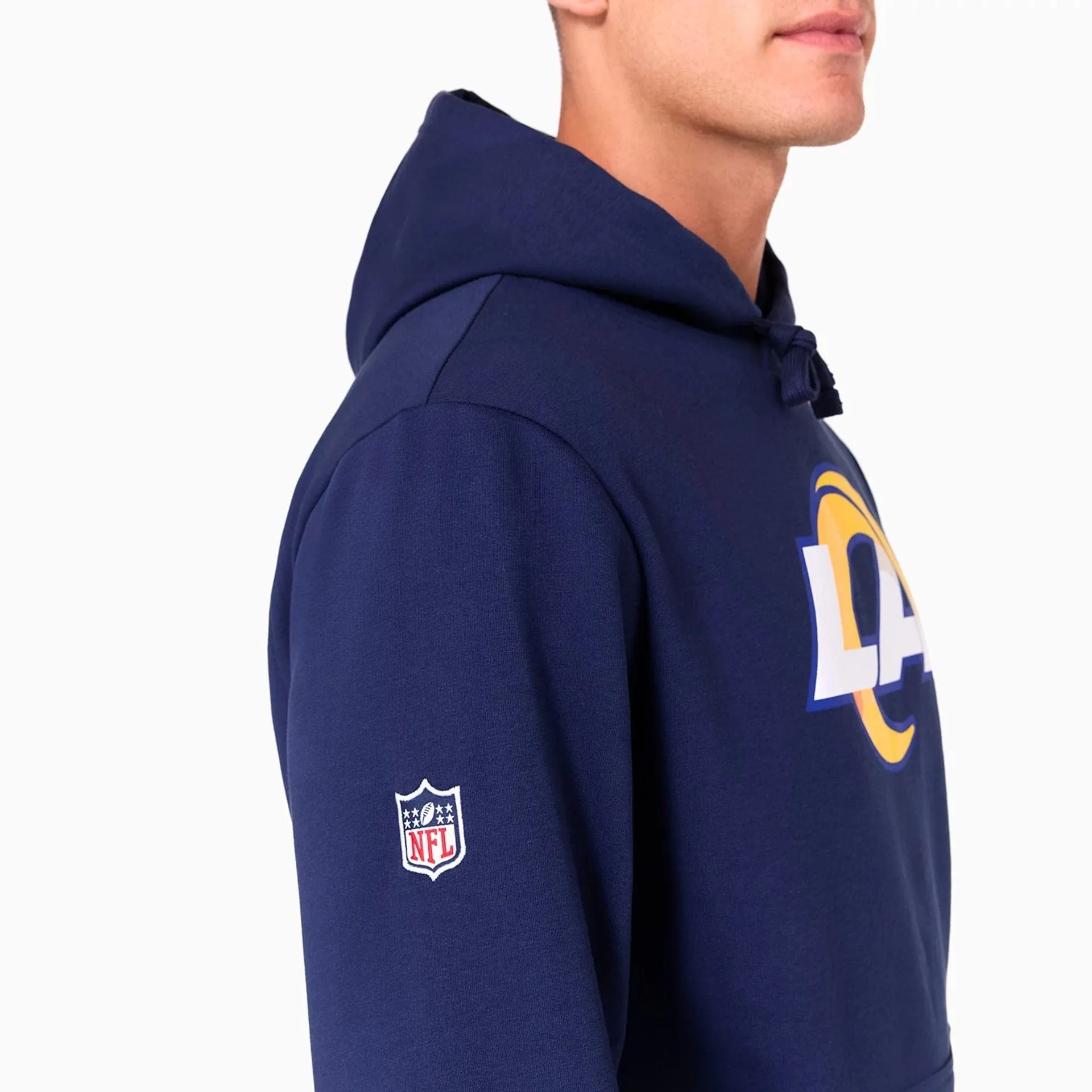 Sweatshirts et hoodies New Era LA Rams NFL Pullover capuche marine