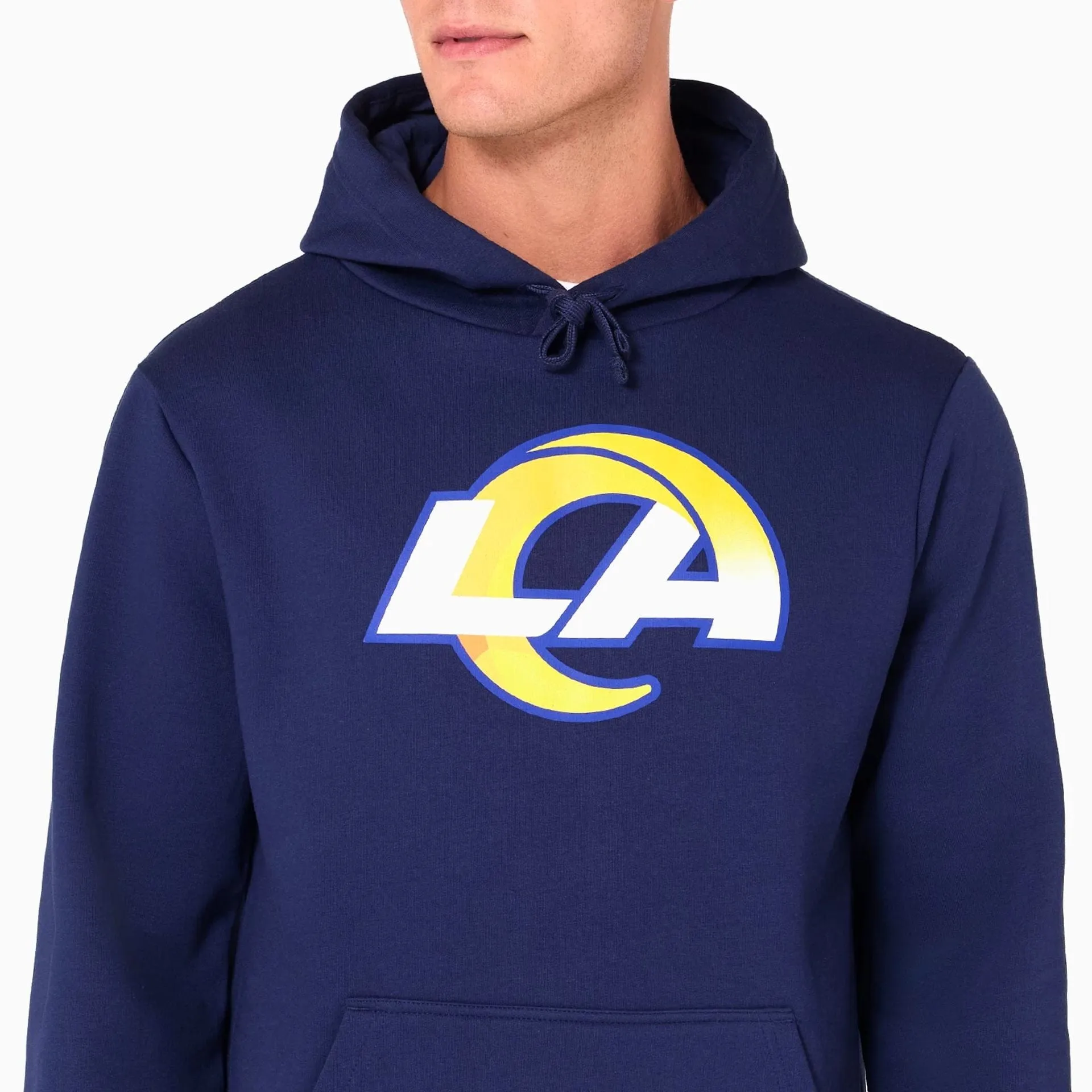 Sweatshirts et hoodies New Era LA Rams NFL Pullover capuche marine