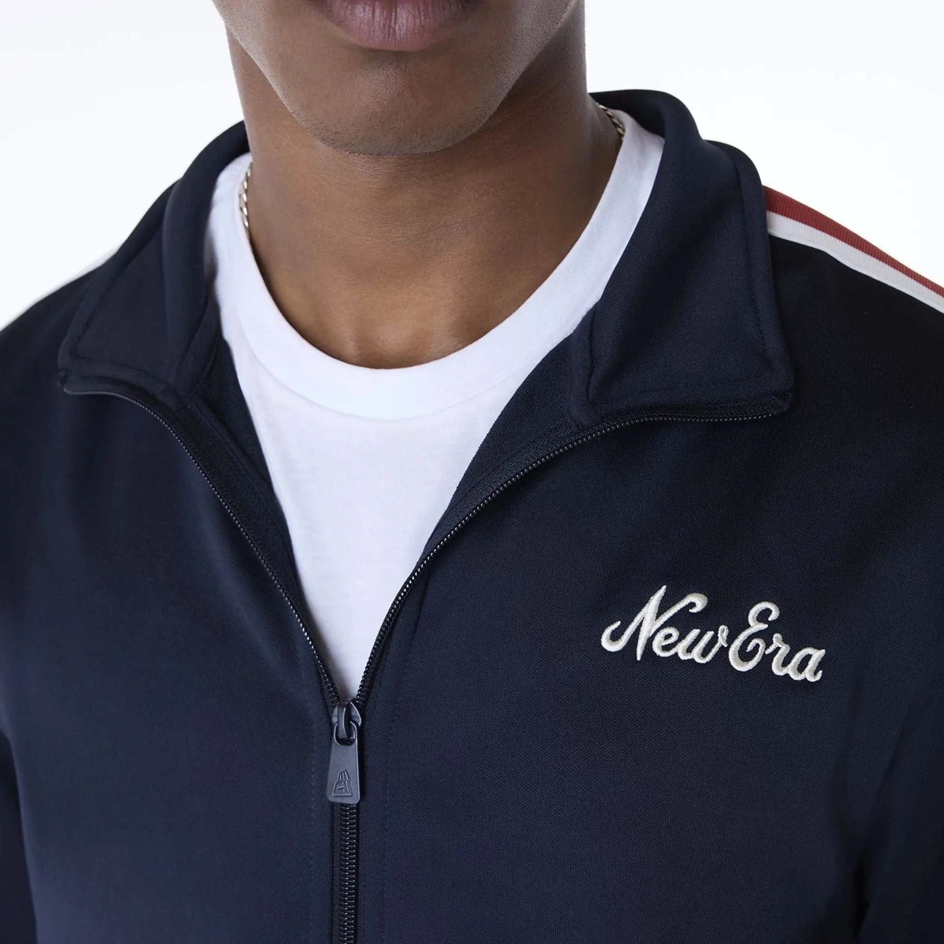Sweatshirts et Hoodies New Era Veste de survêtement New Era Essential en bleu marine