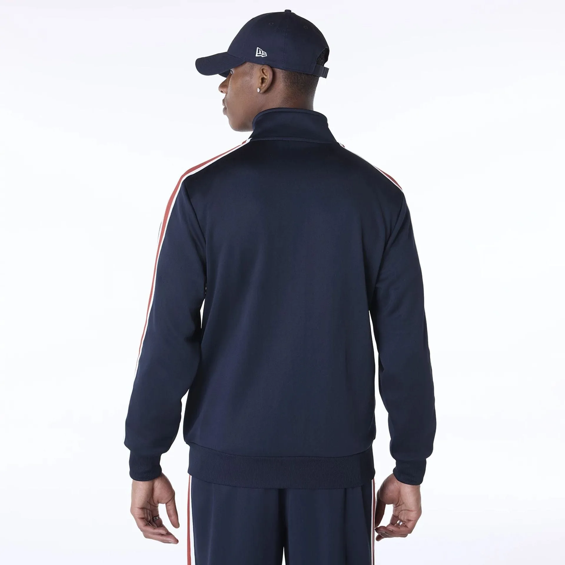 Sweatshirts et Hoodies New Era Veste de survêtement New Era Essential en bleu marine