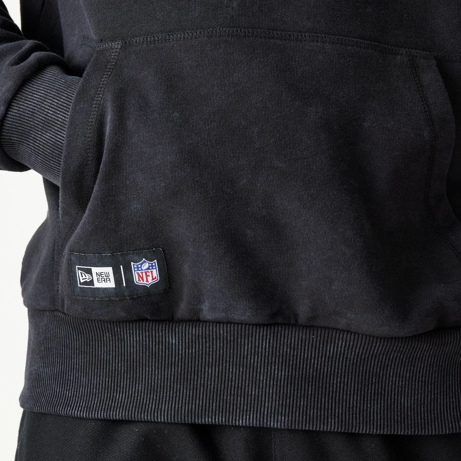 Sweats à capuche et pulls New Era New York Giants NFL Matchs Vêtements premium Pull à capuche noir surdimensionné