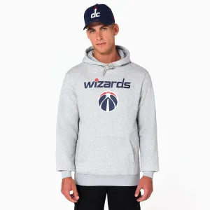 New Era Sweatshirts And Hoodies Washington Wizards NBA Grey Pullover Hoodie
