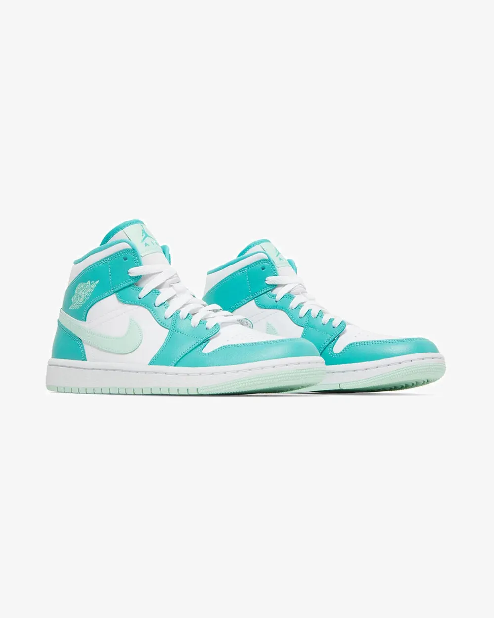 NIKE AIR JORDAN1 MID WMNS LAVÉ BLEU VERT MARINE