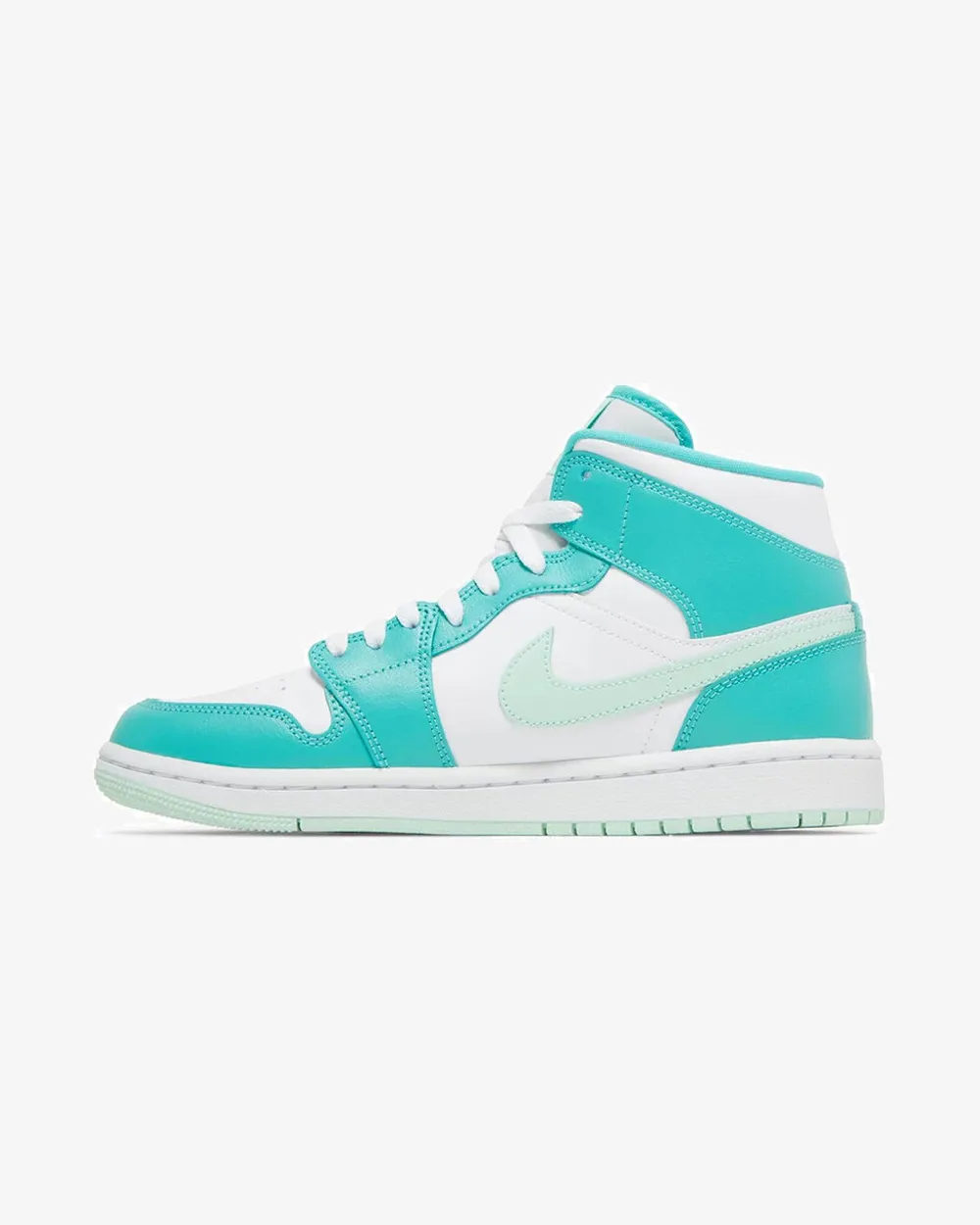 NIKE AIR JORDAN1 MID WMNS TEAL BLEU MARINE LAVÉ