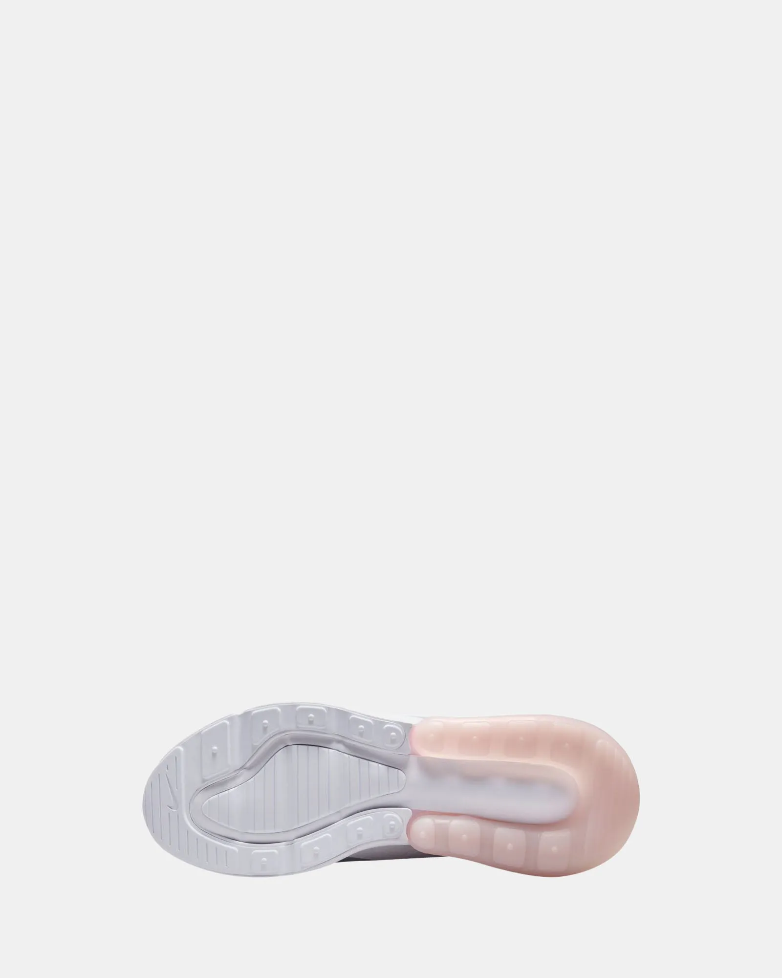Chaussures Nike Kids Air Max 270 École Primaire Blanc/Rose Mousse/Gris Fumée