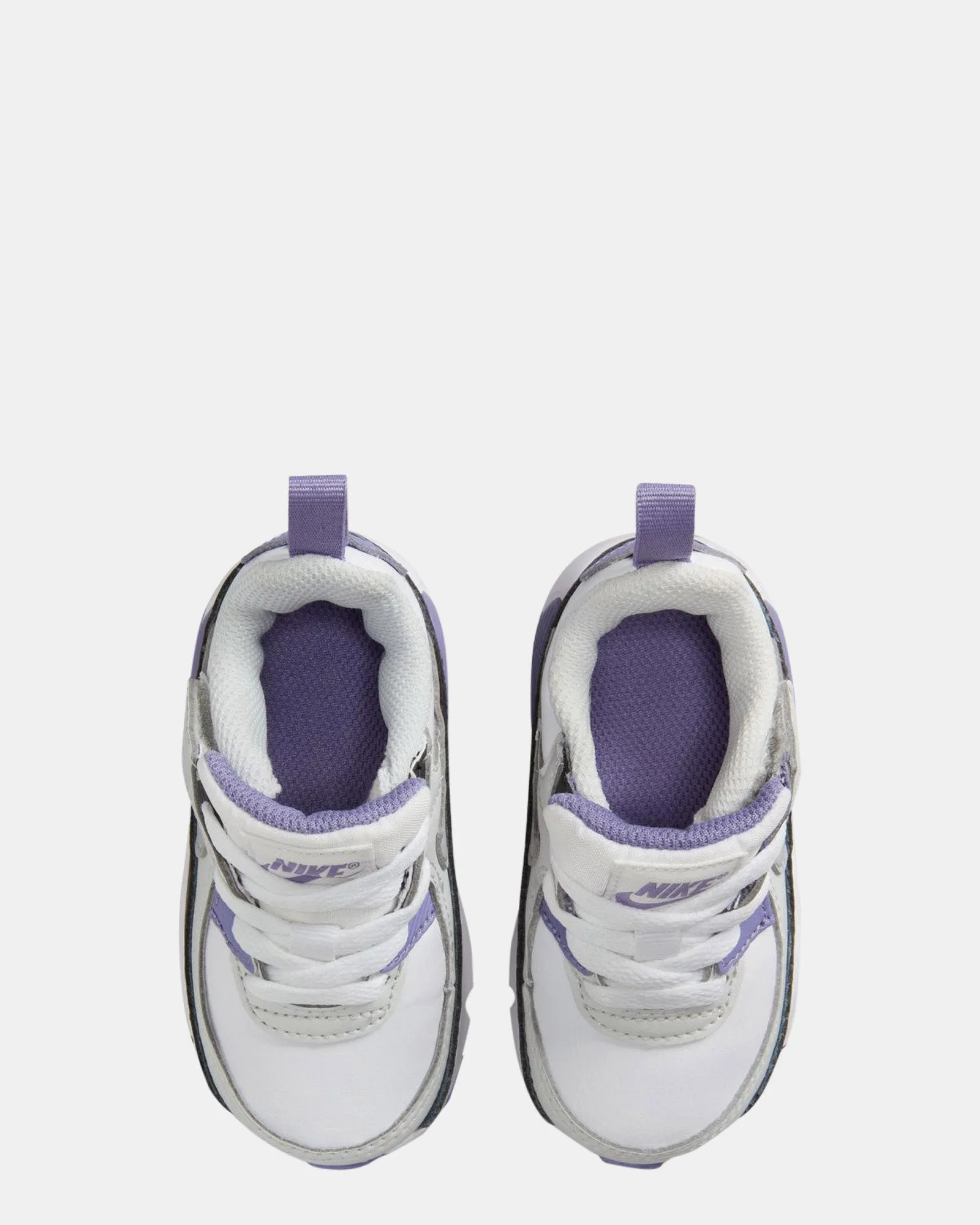 Chaussures Nike Kids Air Max 90 Easy On Inf G Blanc/Bleu Racer/Gris College