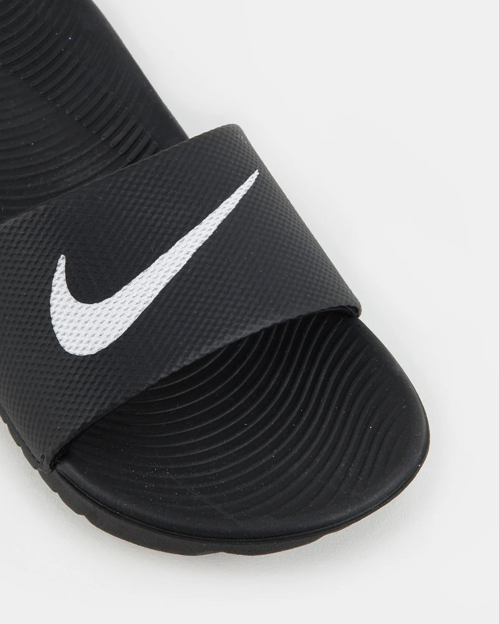 Chaussures Nike Kids Kawa Slides Noir/Blanc