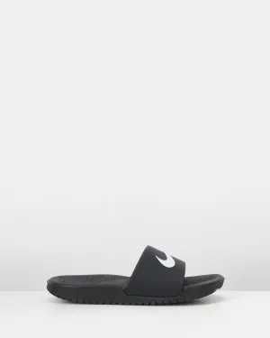 Nike Kids' Shoes Kawa Slides Black/White