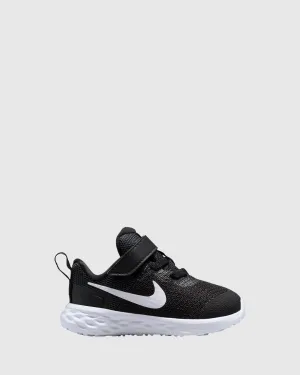 Nike Kids' Shoes Revolution 6 NN Infant Black/White/Dark Smoke Grey