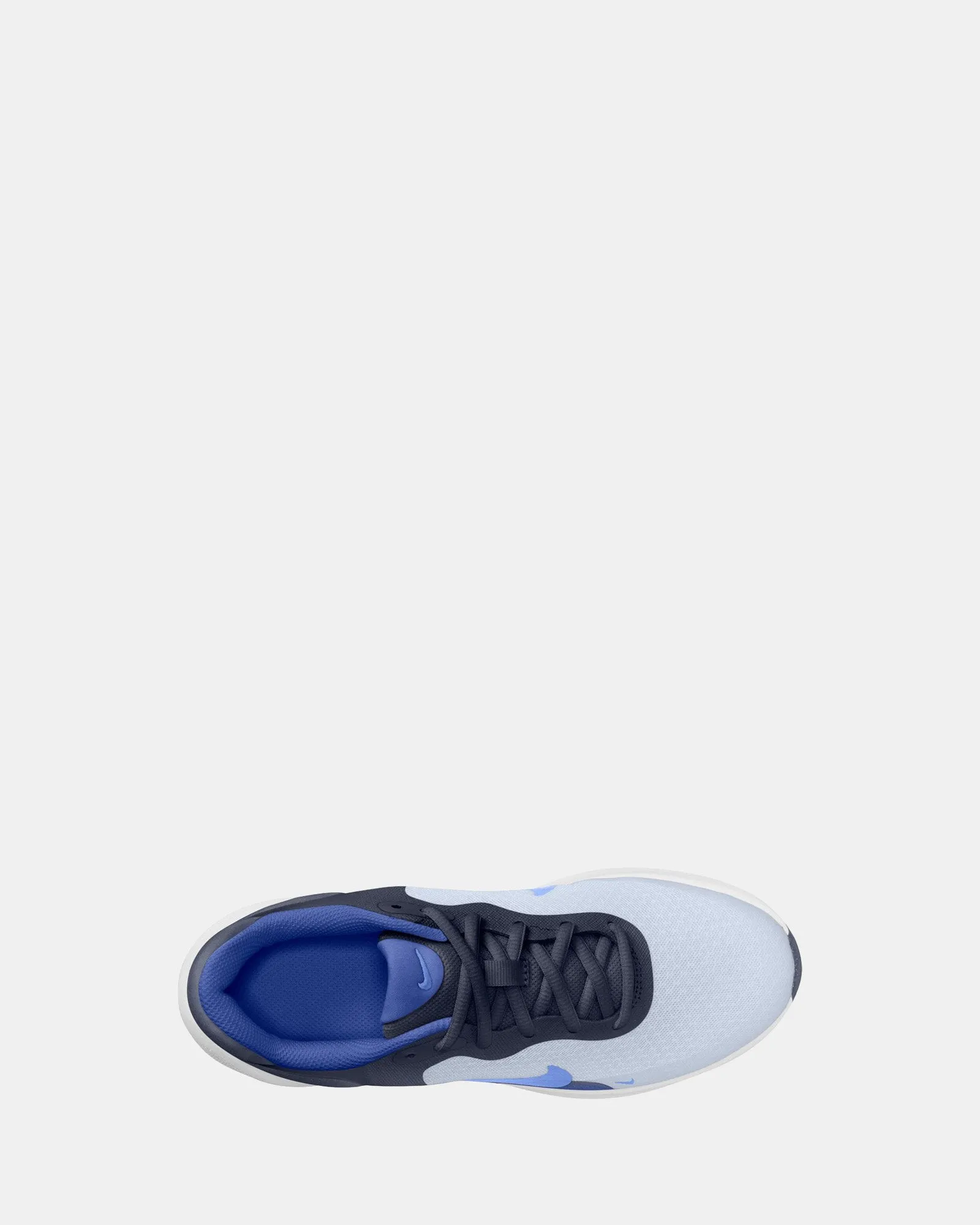 Chaussures Nike Kids' Revolution 7 Grade School Football Gris/Bleu Royal/Impulsion Bleue