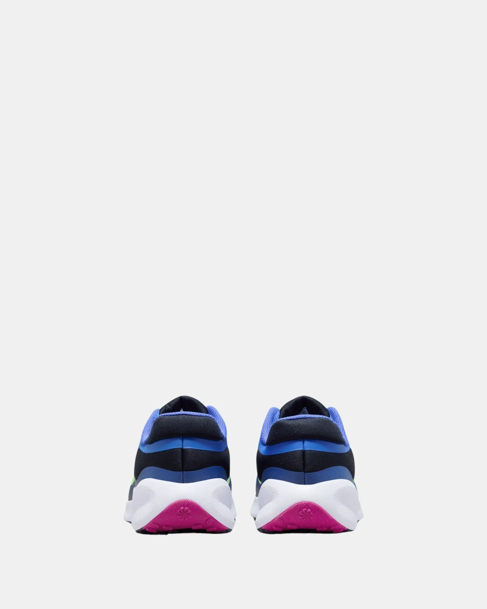 Chaussures Nike Kids' Revolution 7 Grade School Bleu Outremer/Éclat de Citron Vert/Blanc