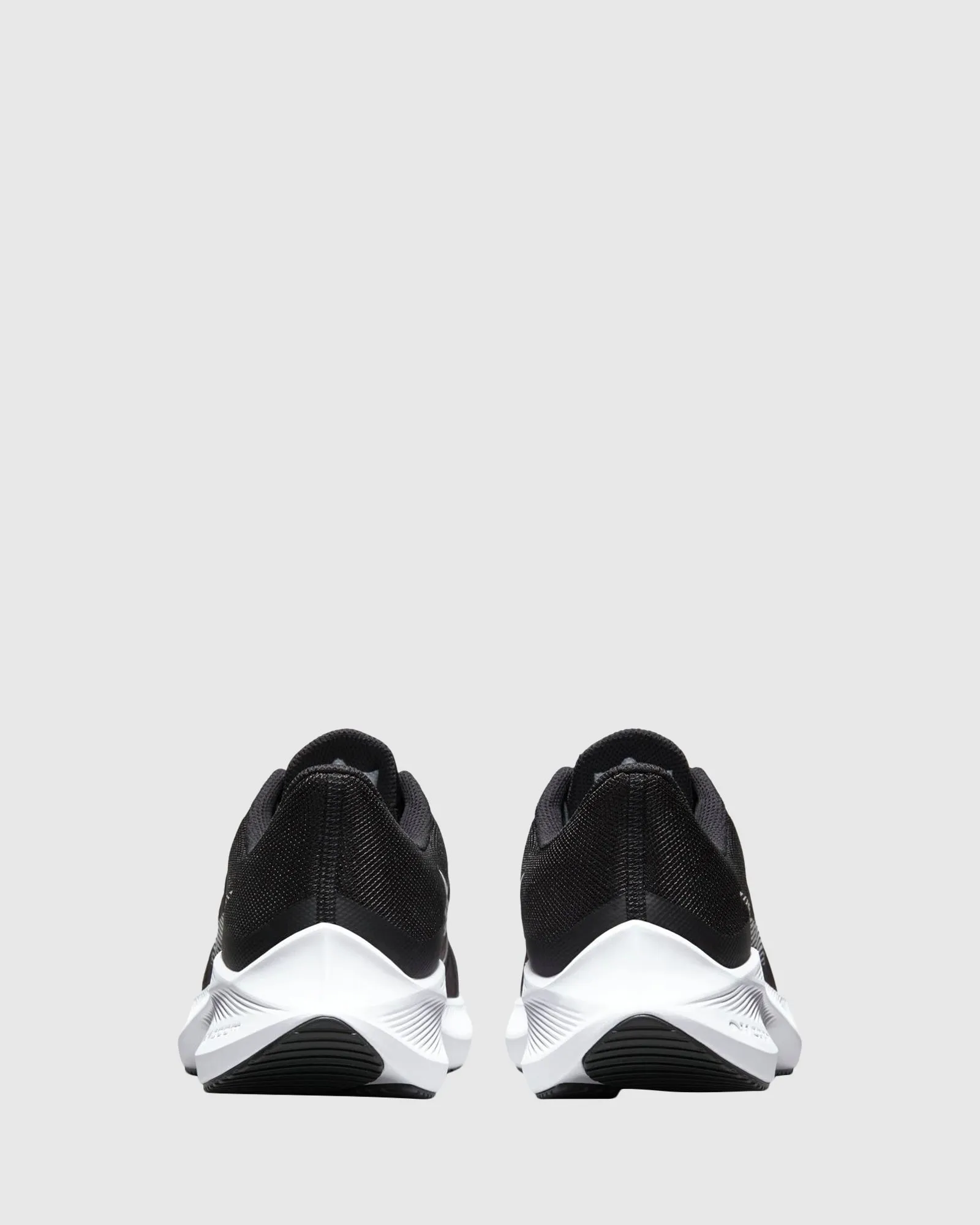 Chaussures Nike Kids Zoom Winflo 8 Adulte Noir/Blanc/Gris Fumé Foncé