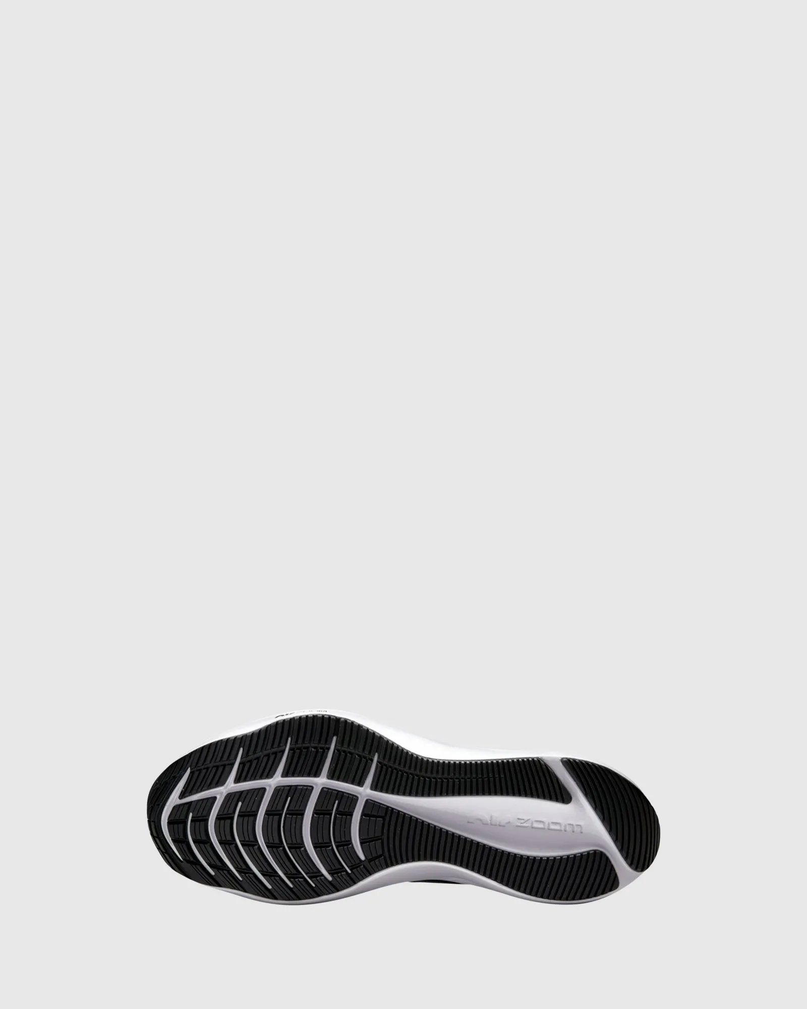 Chaussures Nike Kids Zoom Winflo 8 Adulte Noir/Blanc/Gris Fumé Foncé