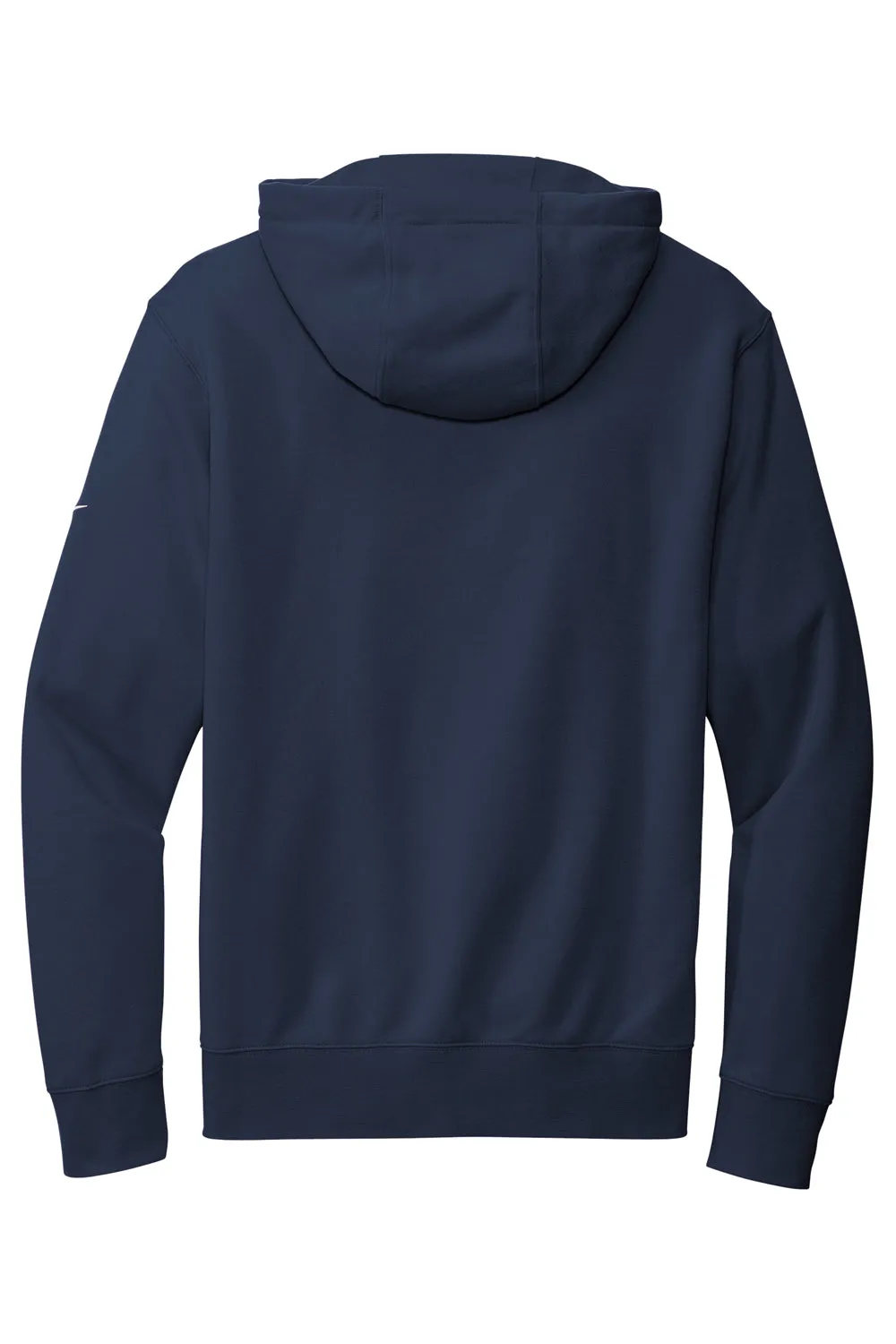 Nike Sweat à capuche zip complet pour homme avec poches - Bleu marine minuit