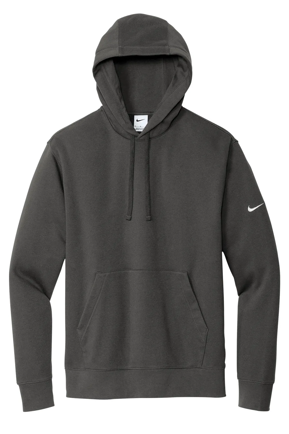 Nike Sweat à capuche pour hommes Club Fleece avec poche kangourou - Gris anthracite