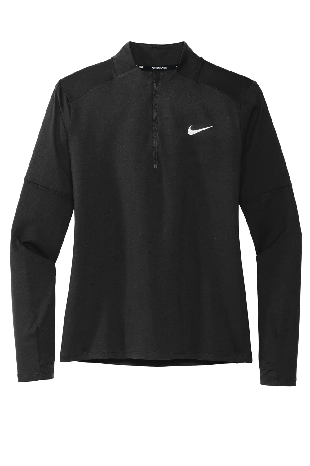 Nike Sweat à capuche Femmes Element Dri-Fit 1/4 zip à évacuation de l'humidité - Noir