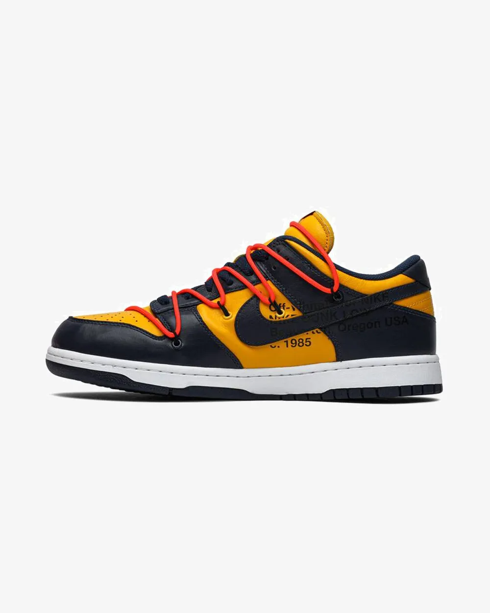 NIKE X OFF WHITE DUNK LOW MICHIGAN BLEU MARINE