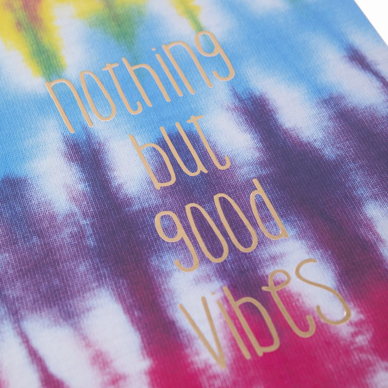 Carnet Tie Dye Rien que des Bonnes Ondes