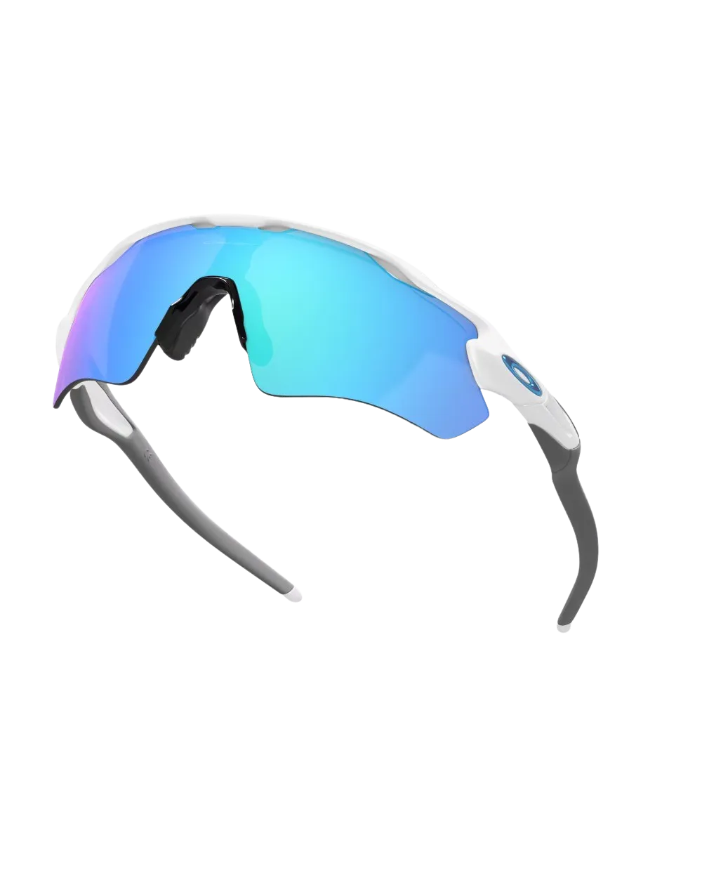 Accessoires Oakley Radar EV Path Couleurs d'équipe Lunettes de soleil Prizm en Prizm Sapphire & Blanc poli