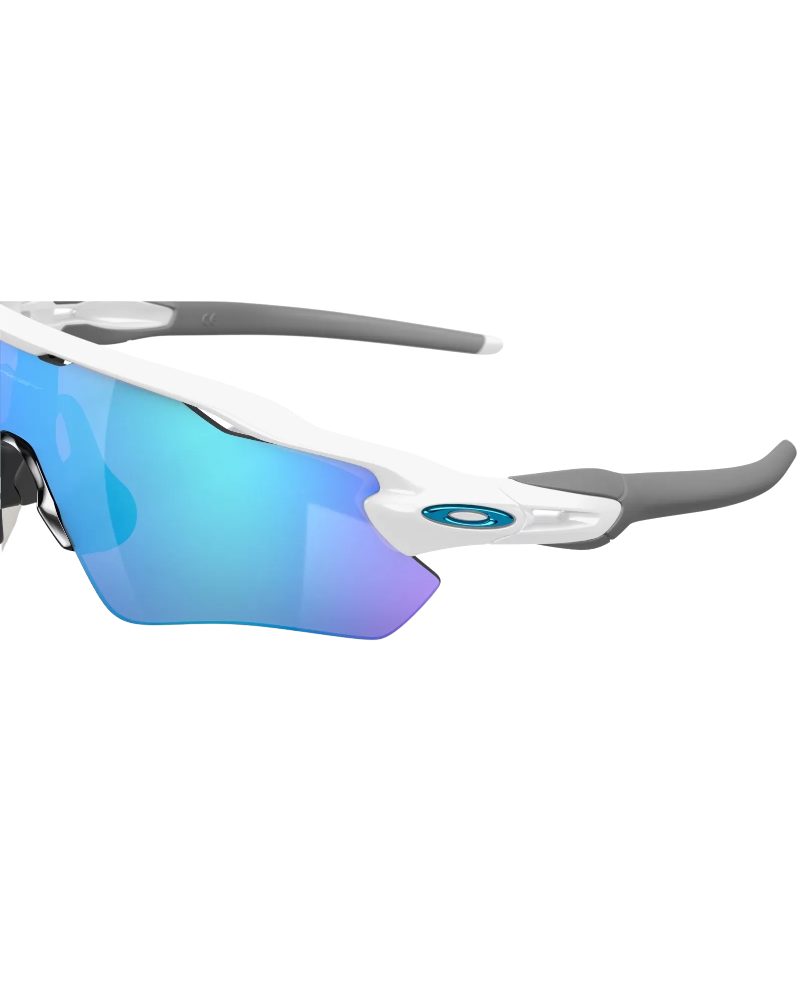 Accessoires Oakley Radar EV Path Couleurs d'équipe Lunettes de soleil Prizm en Prizm Sapphire & Blanc poli