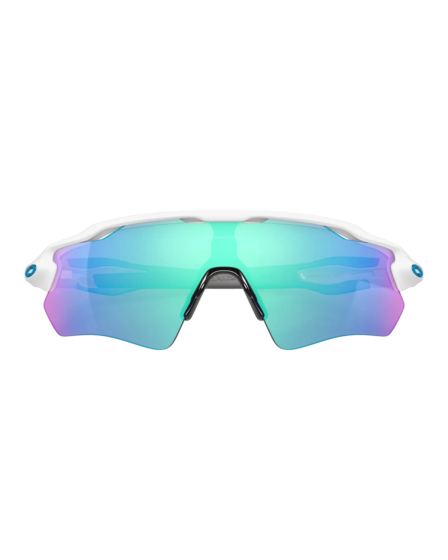 Accessoires Oakley Radar EV Path Couleurs d'équipe Lunettes de soleil Prizm en Prizm Sapphire & Blanc poli