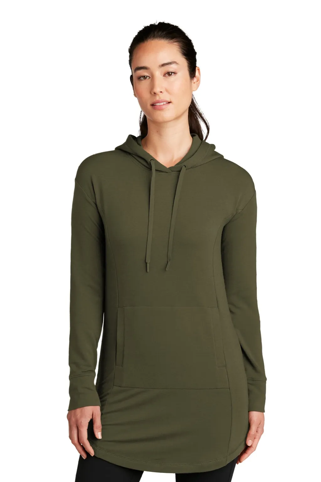 Ogio Femmes Luuma Flex Sweat à capuche avec poches - Vert olive foncé