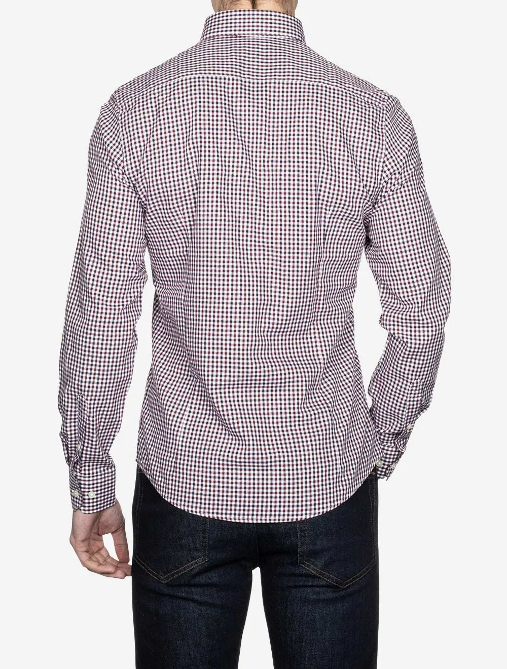 Chemise sur mesure Padshaw Rouge intense