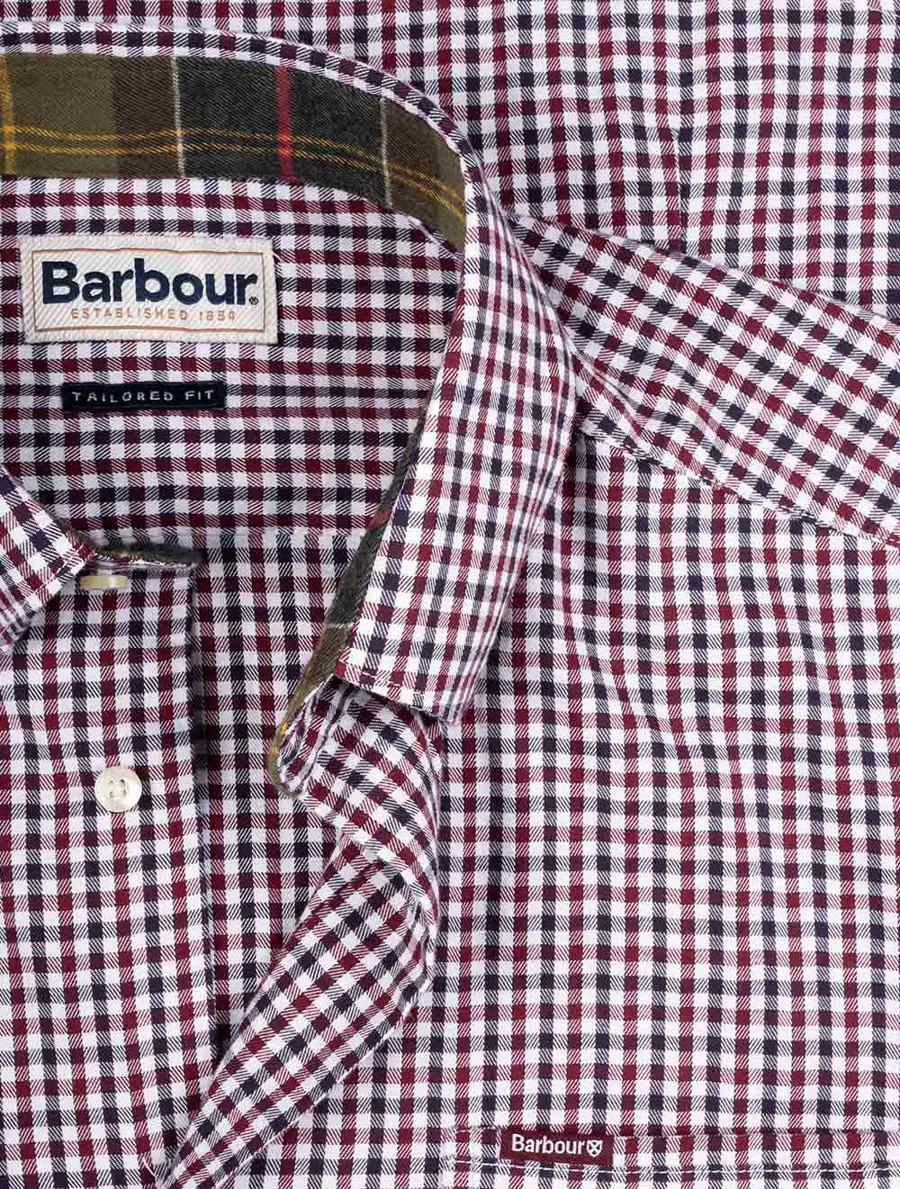 Chemise sur mesure Padshaw Rouge intense