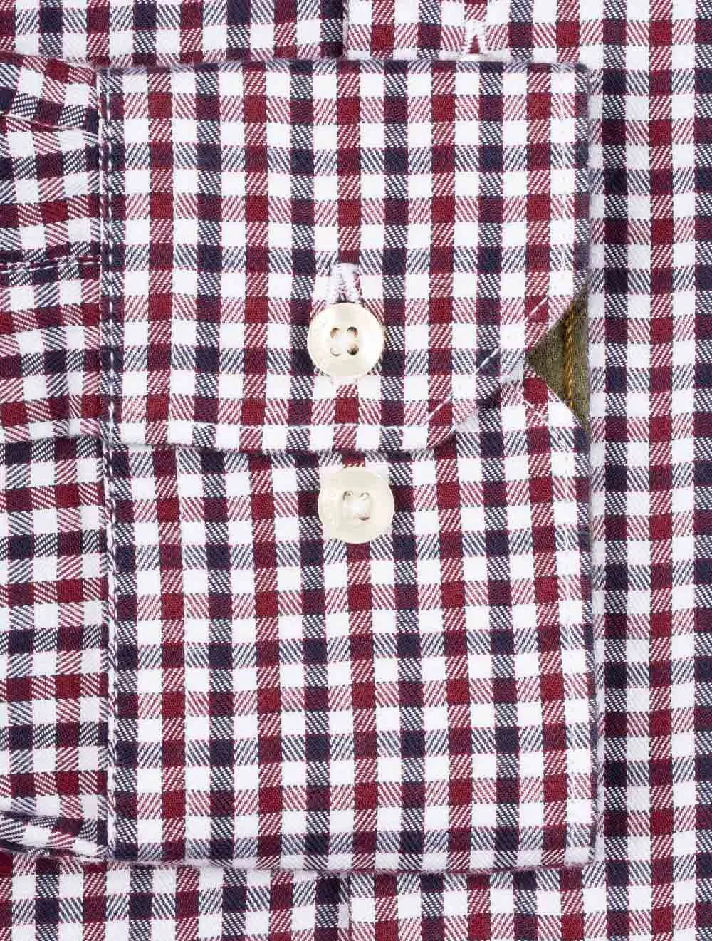 Chemise sur mesure Padshaw Rouge intense