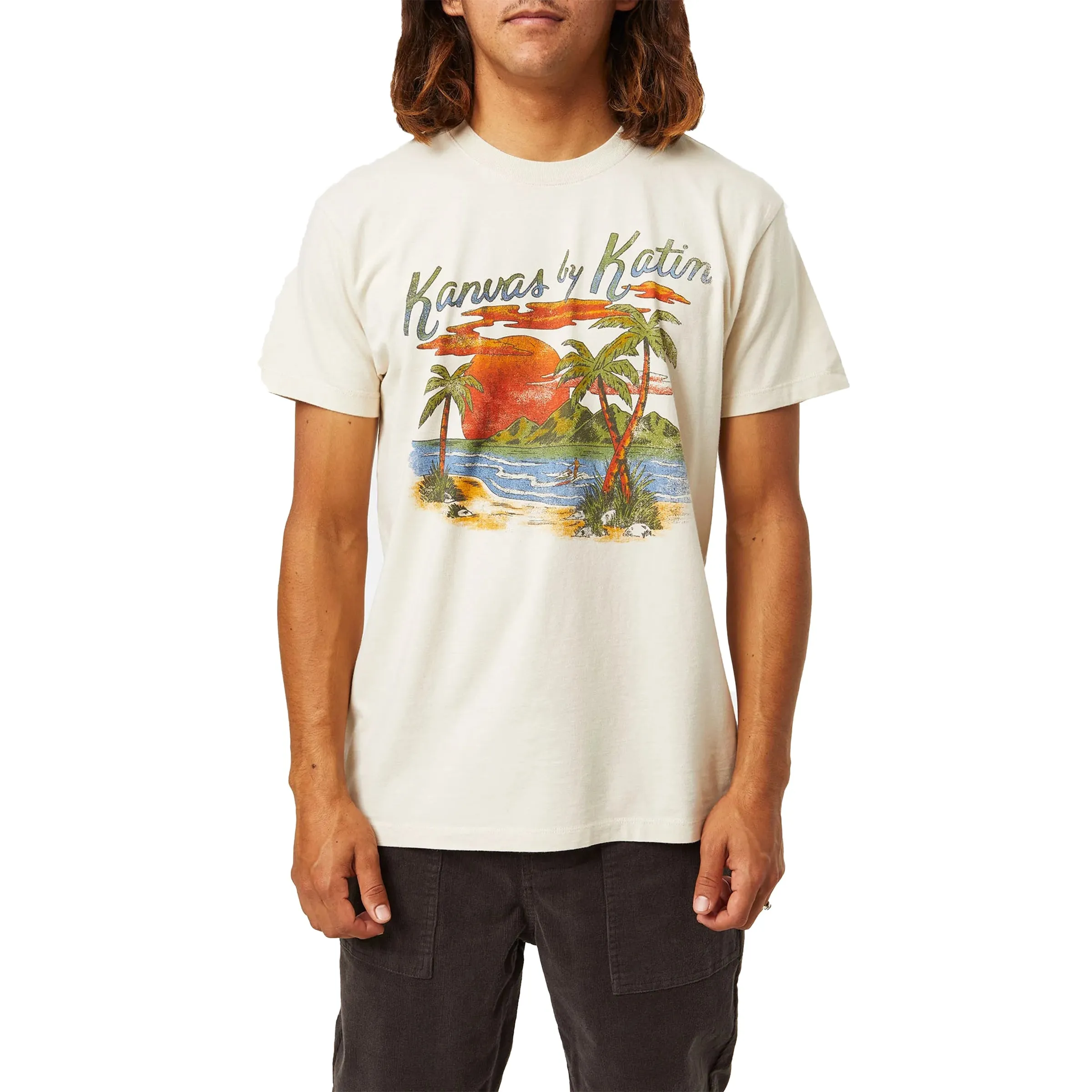 T-shirt Paradise Front Printemps/Été