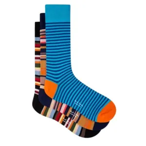 Paul Smith 3-Pack Socks Signature Stripe - Multicolour Clothing Paul Smith