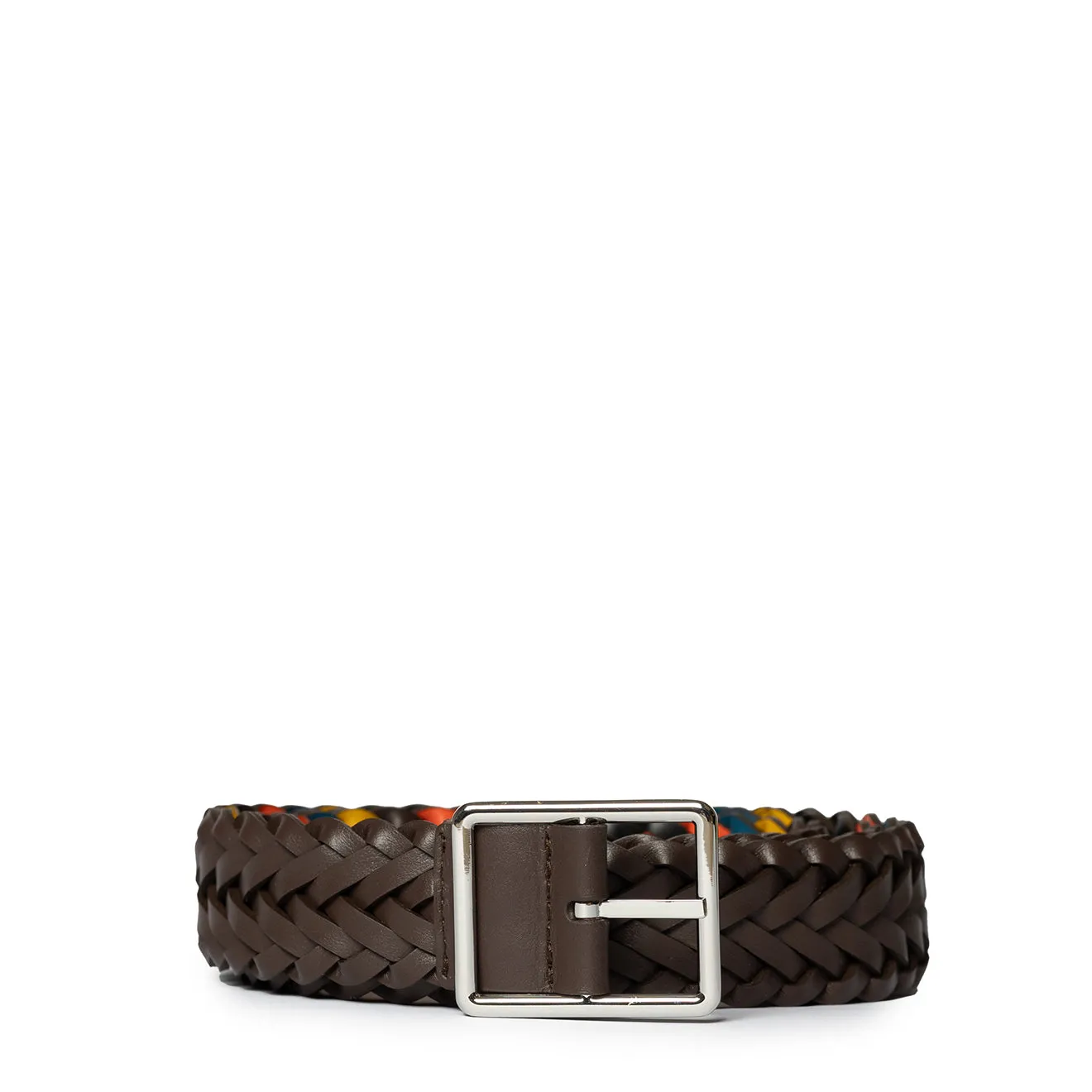 Ceinture Paul Smith Tressée Chocolat Vêtements Paul Smith