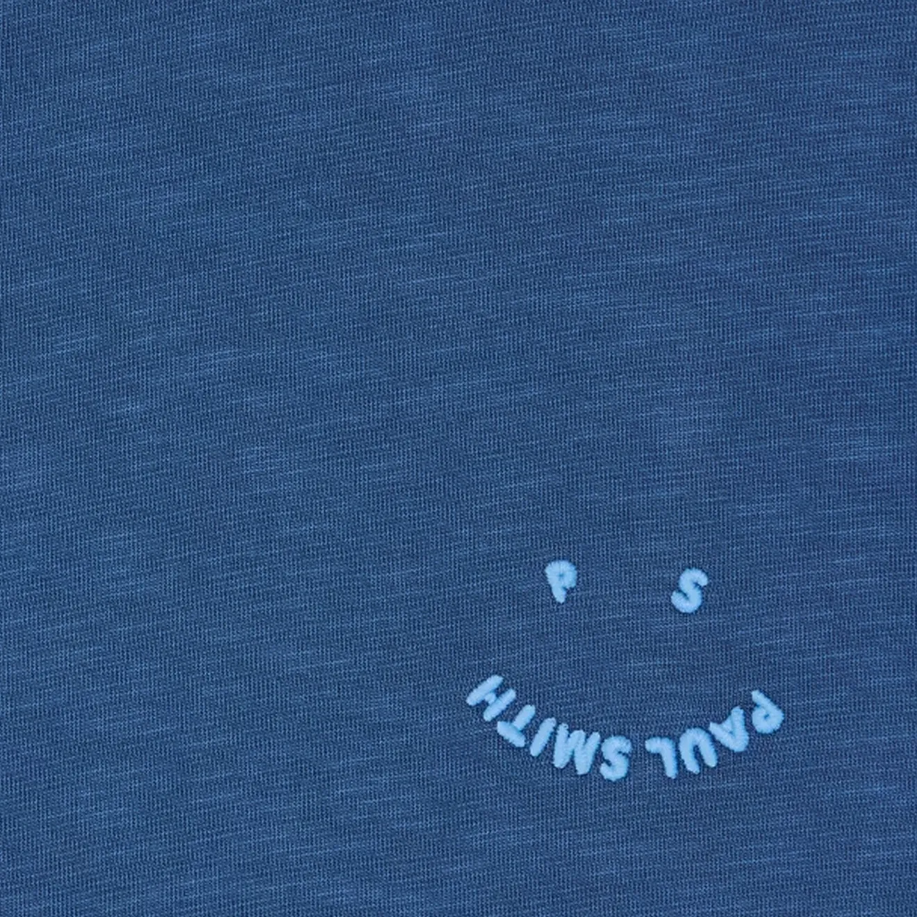 T-shirt Happy à points de feston bleu Paul Smith