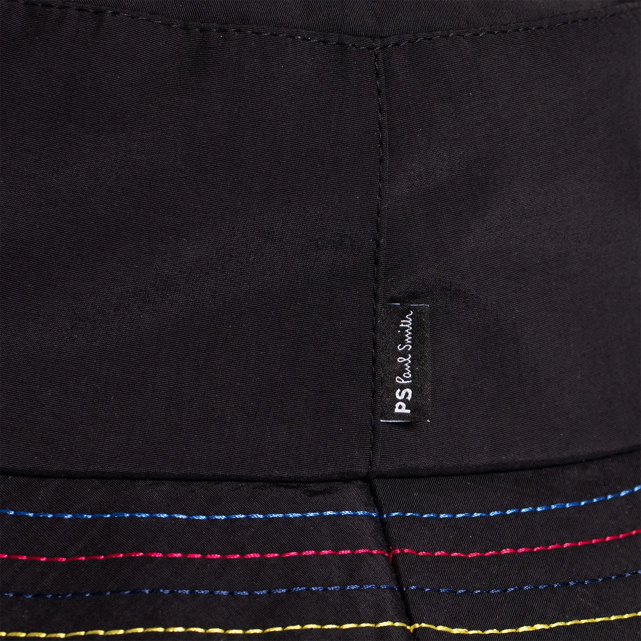 Chapeau Bucket Paul Smith PS Couture Noir Vêtements Paul Smith