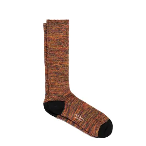 Paul Smith Chunky Marl Twist Cotton-Blend Socks Black Clothing Paul Smith