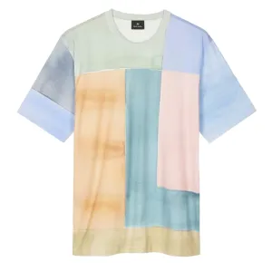Paul Smith Colour Block T-Shirt Multicolour Clothing Paul Smith