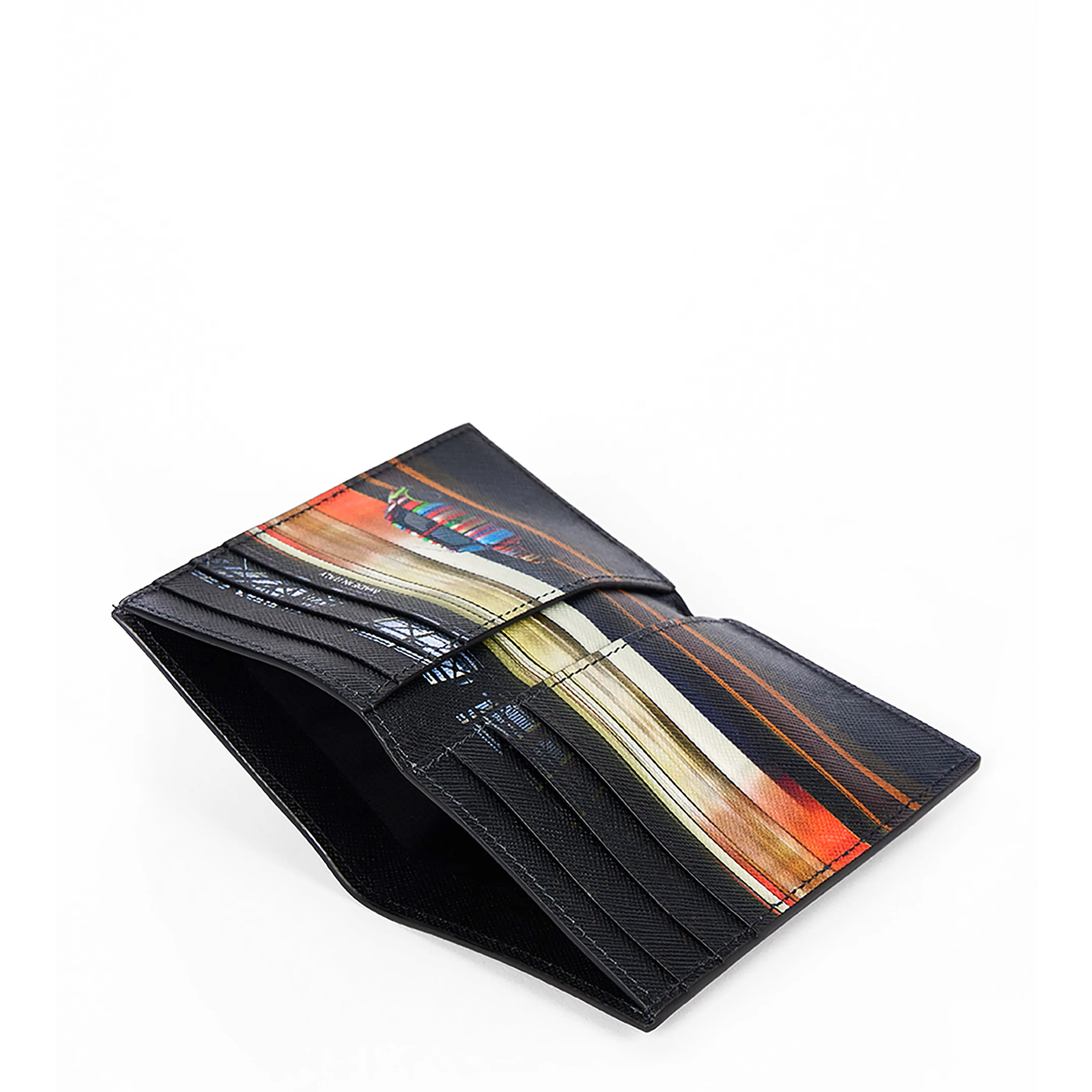 Porte-cartes de crédit mini commuter Paul Smith Noir Vêtements Paul Smith