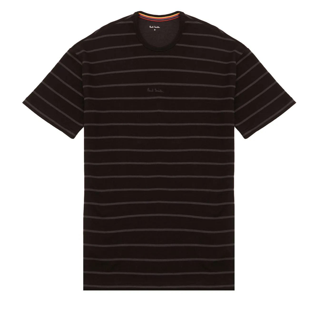 Paul Smith T-shirt de détente en coton-modal rayé Noir Vêtements Paul Smith