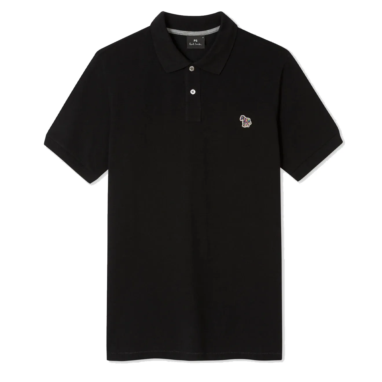 Paul Smith Polo en Coton Piqué à Logo Zèbre Noir Vêtement Paul Smith