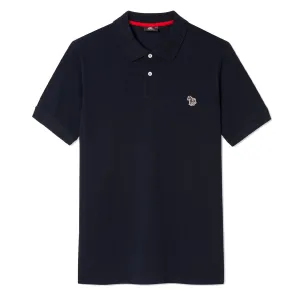 Paul Smith Cotton-Pique Zebra Logo Polo Shirt Dark Navy Clothing Paul Smith
