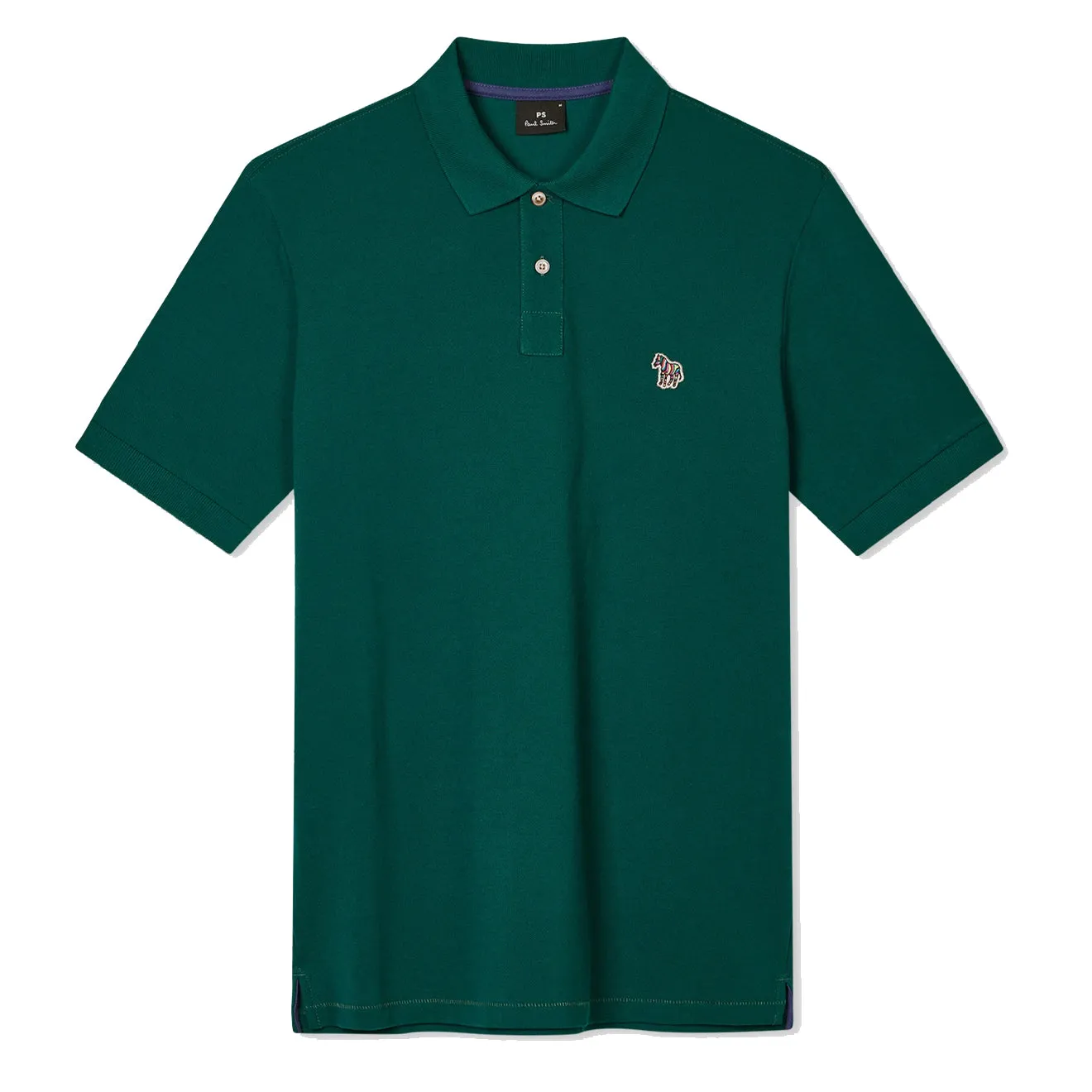 Paul Smith Polo en Coton Piqué à Logo Zèbre Turquoise Vêtement Paul Smith