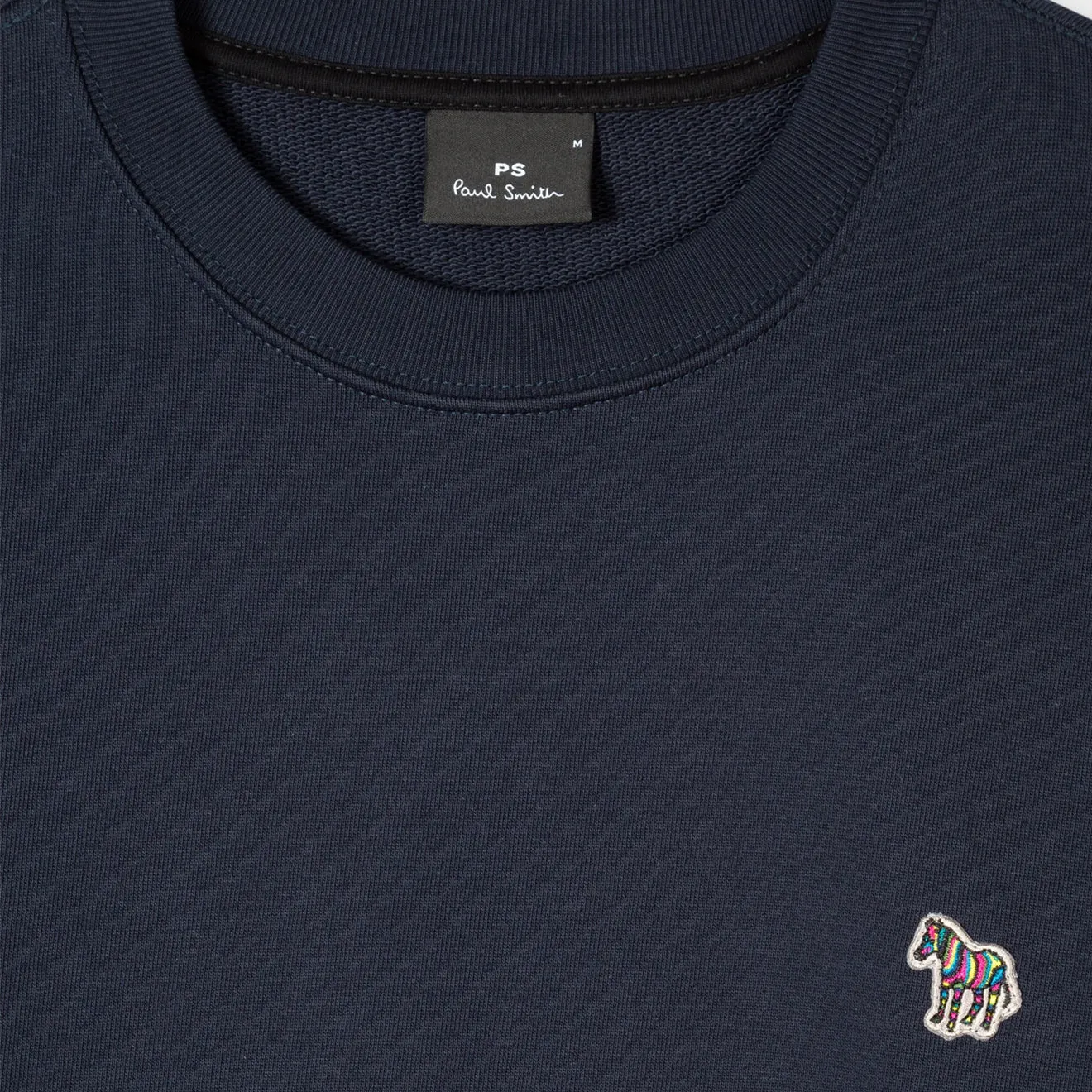 Pull en coton Paul Smith avec logo zébré - Bleu marine foncé Vêtements Paul Smith