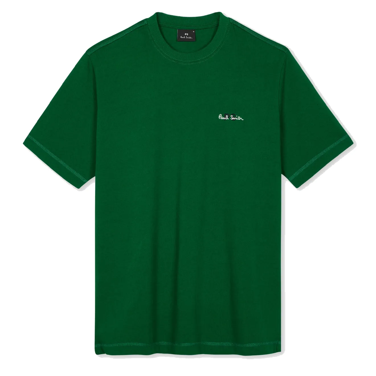 T-shirt vert Paul Smith avec logo PS brodé