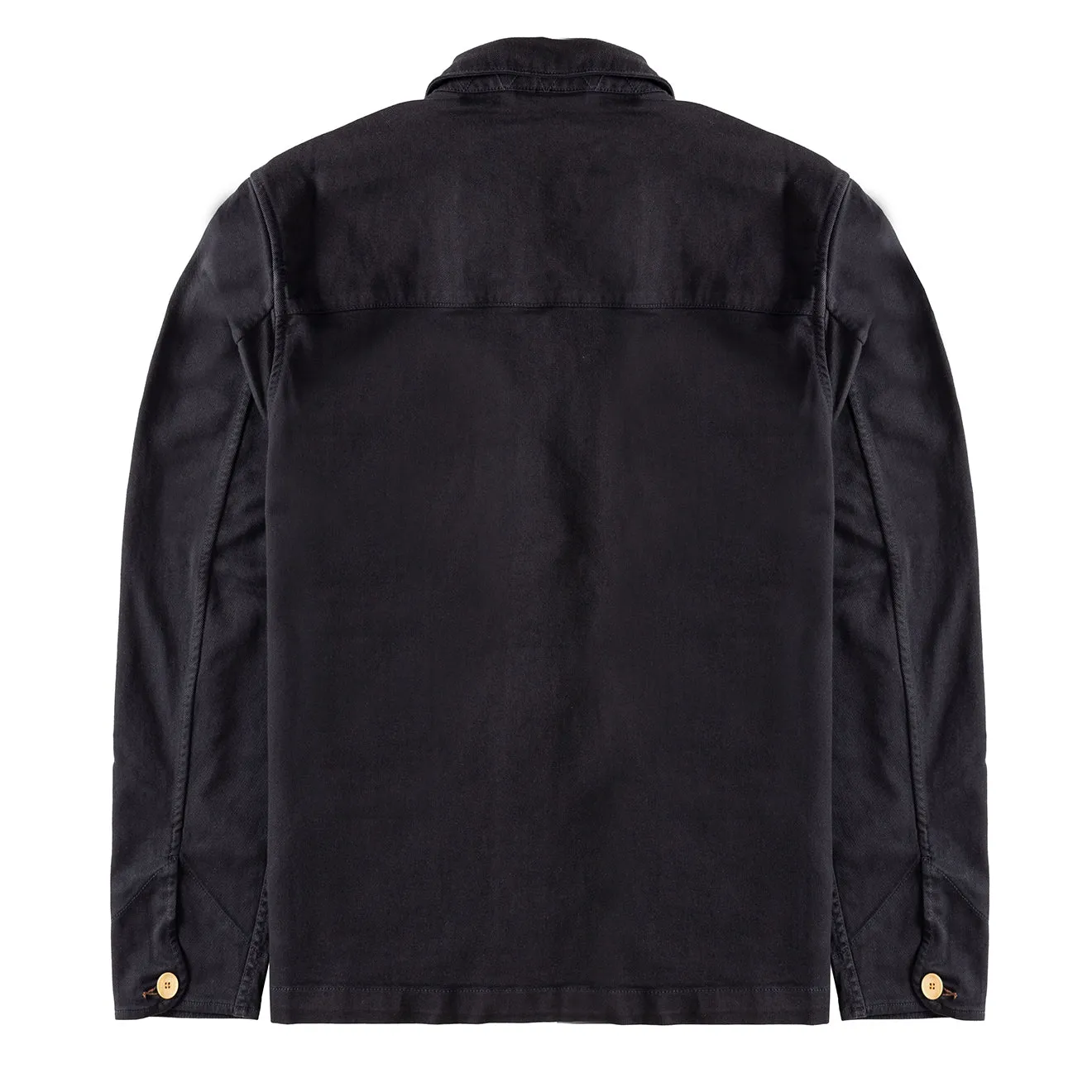 Veste de travail en coton stretch teint en pièce Paul Smith Noir