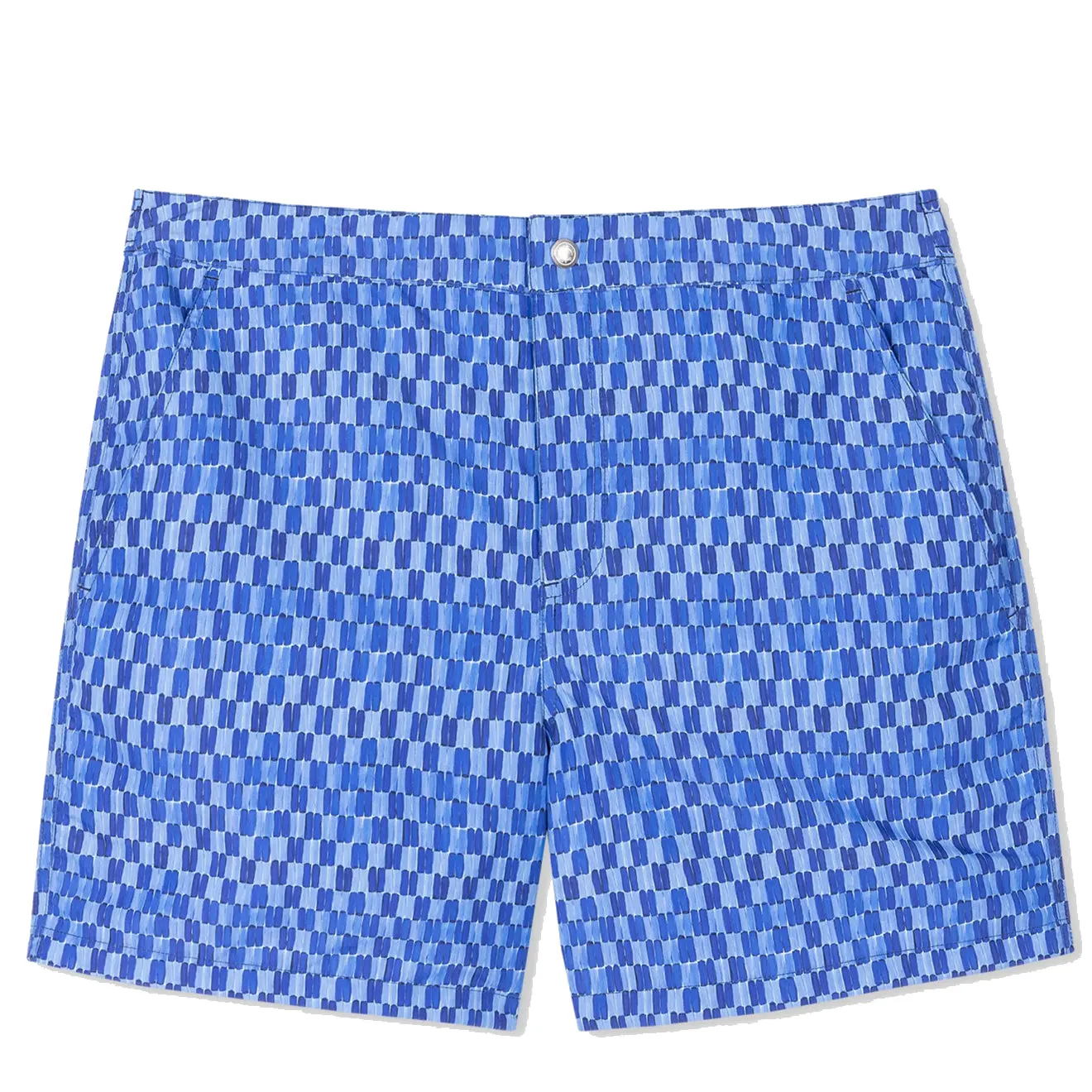Paul Smith Short de Bain à Imprimé Géométrique Bleu Vêtements Paul Smith