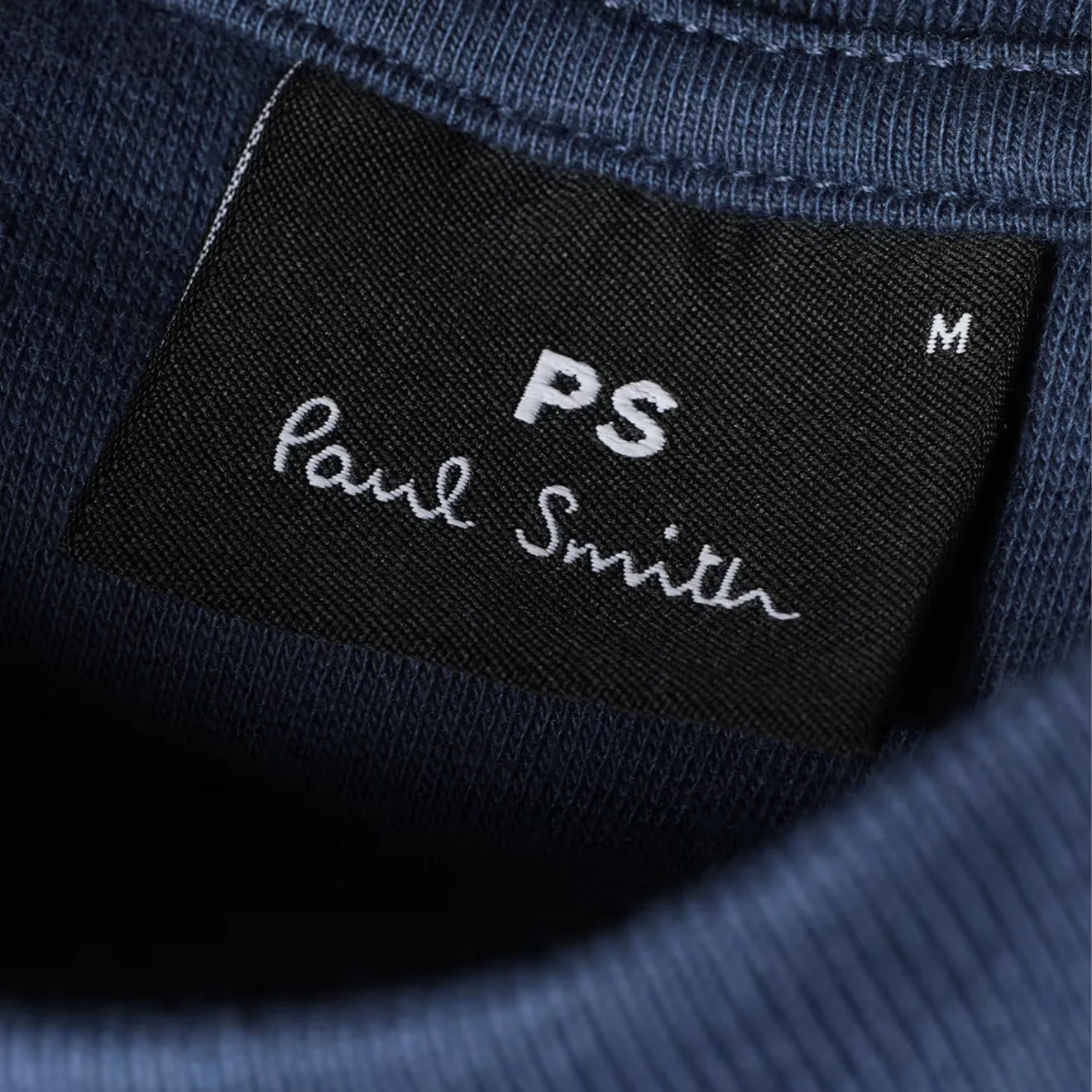 Paul Smith Sweat-shirt à point couvert Heureux Bleu Pétrole