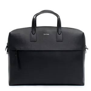 Paul Smith Leather Bag Double Zip Black Clothing Paul Smith