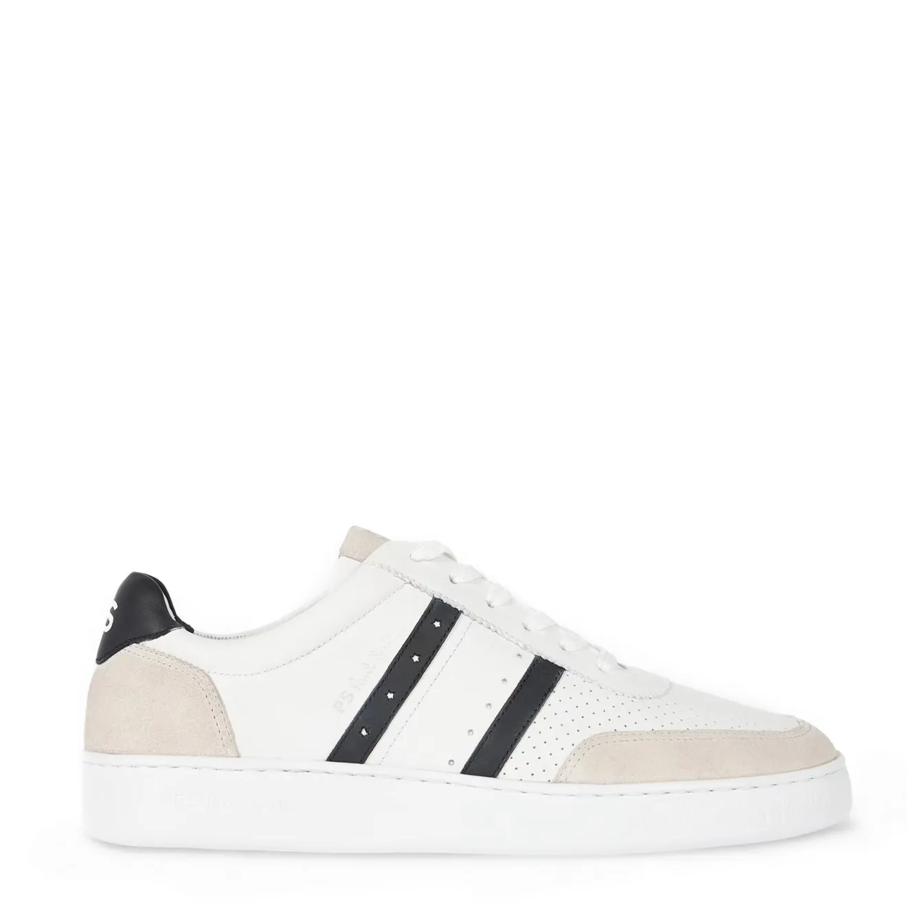 Paul Smith Chaussures en cuir Birch Blanc Vêtements Paul Smith