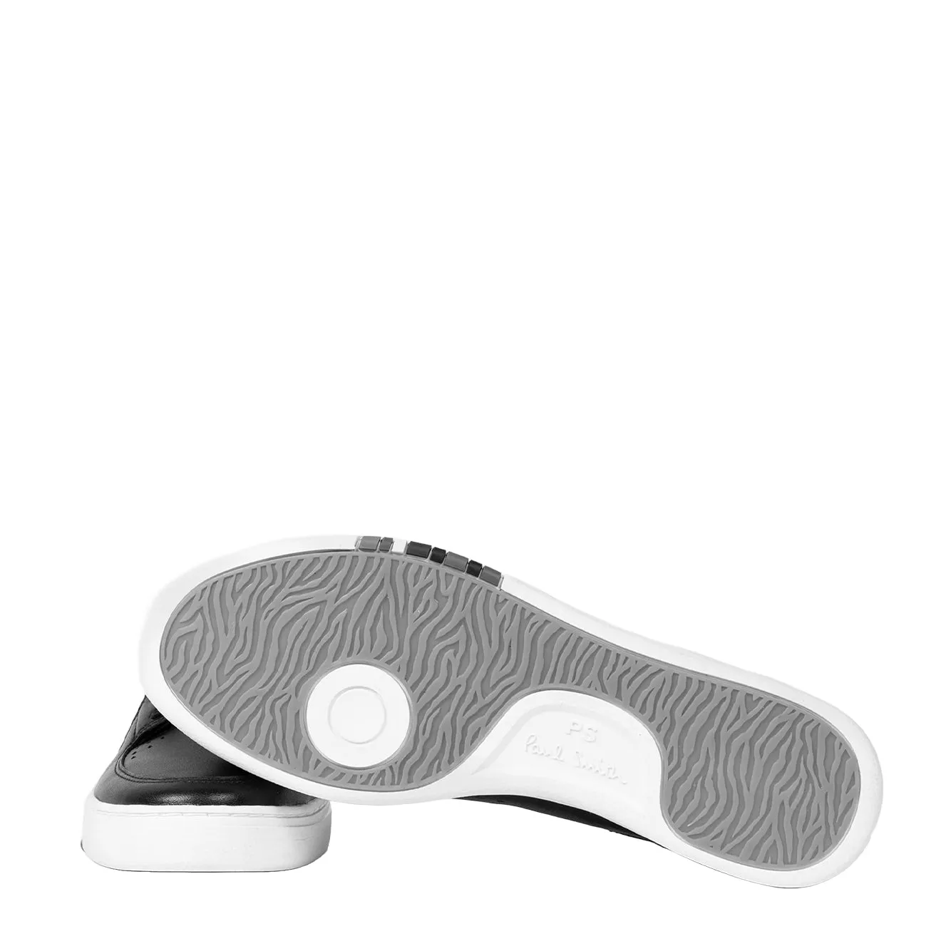 Paul Smith Chaussures de Sport en Cuir 'Cosmo' Noir Vêtements Paul Smith